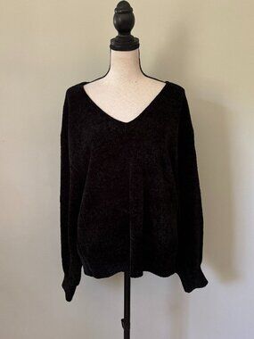 Tommy Bahama "Island Luna Chenille" V-Neck Sweater Large NWT